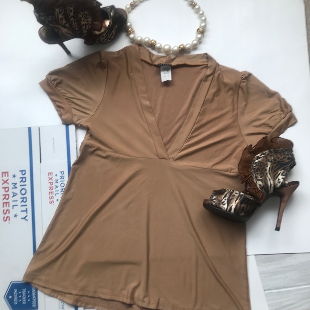Gold Joyce Leslie shirt